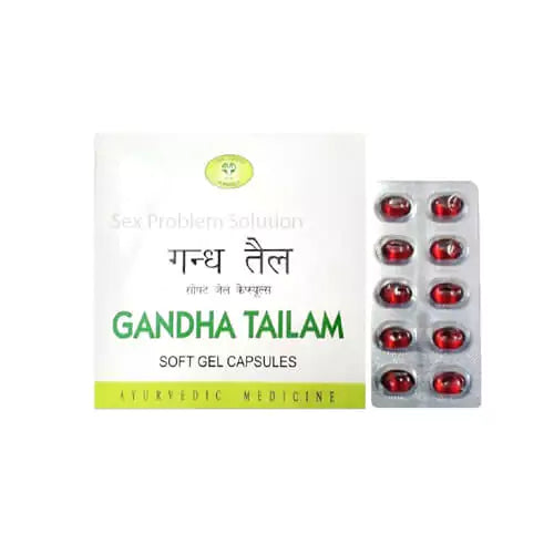 AVN Gandha Tailam Soft Gel Capsules